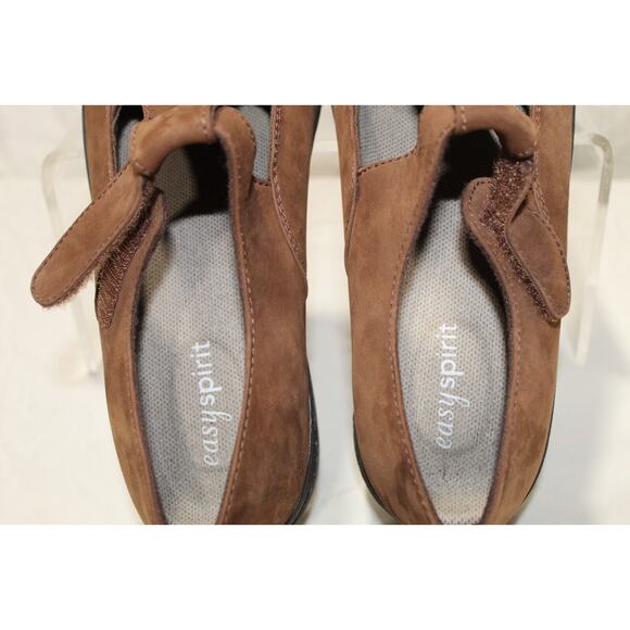 Easy Spirit "Esvernon" Women's Mary Janes Brown Suede Shoes - 9.5 M - Picture 8 of 9